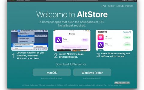 Windows免越狱用AltStore安装未签名IPA技巧到iPhone、iPad