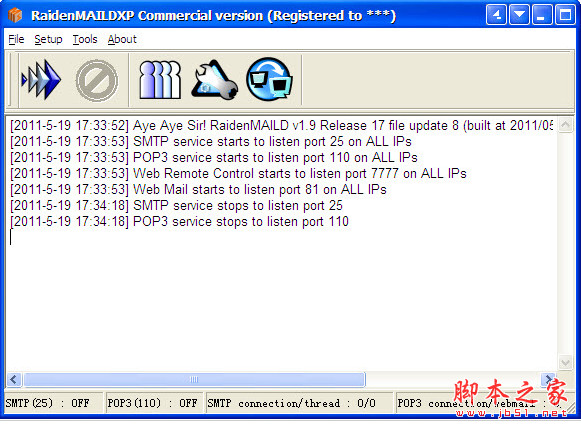 RaidenMAILD 电子邮件服务器软件 v4.2.1 官方安装版