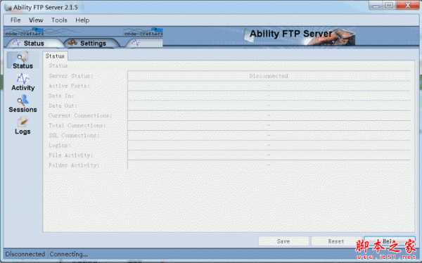 Ability FTP Server v2.1.6 免费安装版