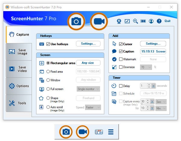 ScreenHunter Pro(屏幕捕捉录像软件) v7.0.3770免费版