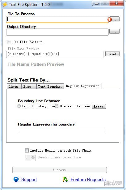 Text File Splitter