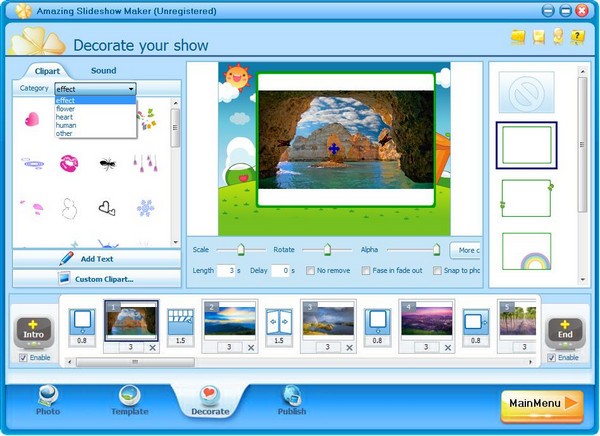 Amazing Slideshow Maker(幻灯片制作软件) v4.5.0官方版