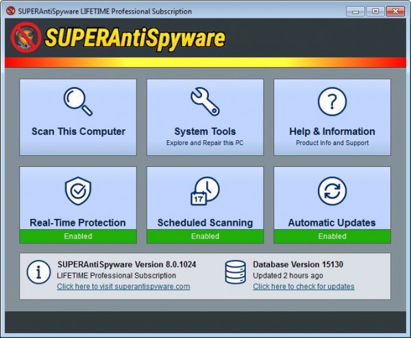 SUPERAntiSpyware Pro(安全保护软件) v10.0.1204免费版