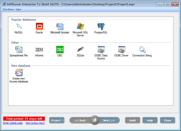 ASPRunner Enterprise(ASP网页制作软件) v7.2免费版