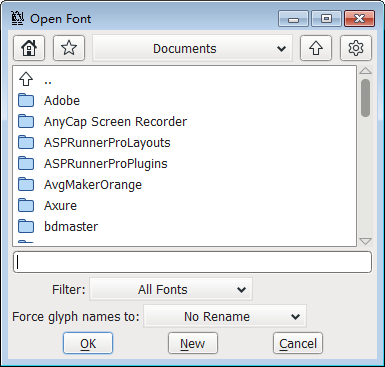FontForge(字体编辑软件) v2020.03.14官方版
