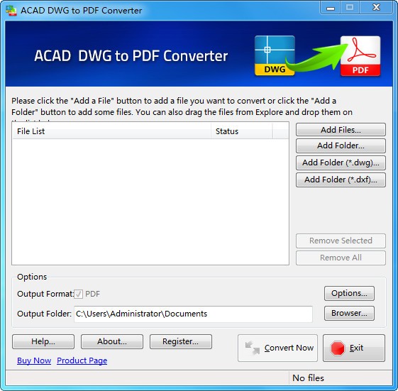 AutoCAD DWG to PDF Converter(文件转换器) v9.8.2.6官方版