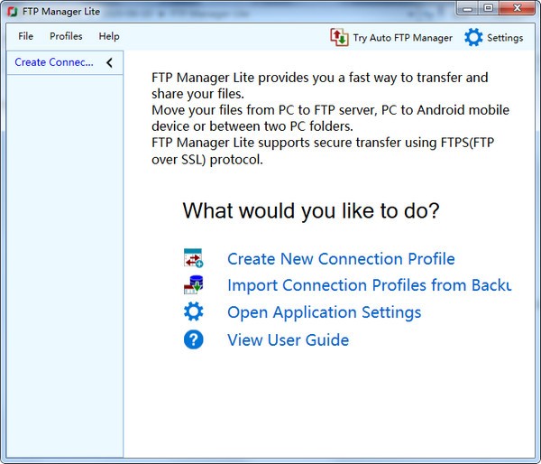 FTP Manager Lite(FTP工具) v2.37官方版