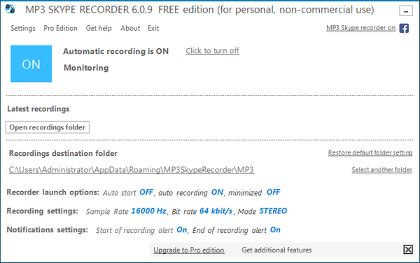 MP3 Skype Recorder v6.0官方版