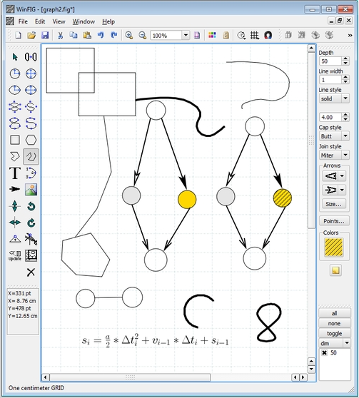 WinFIG(CAD矢量图形编辑器) v7.8.0.0 免费版