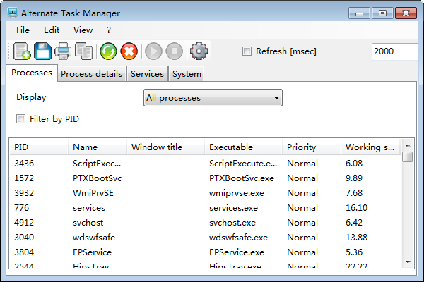 Alternate Task Manager(高级任务管理器) v2.990免费版