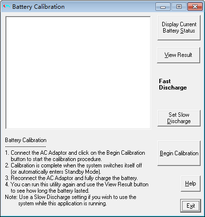 笔记本电池修复软件(Battery Calibration) v1.0.0.66免费版