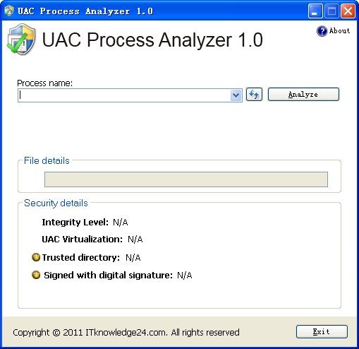 分析进程安全级别(Process Analyzer) 1.0绿色版