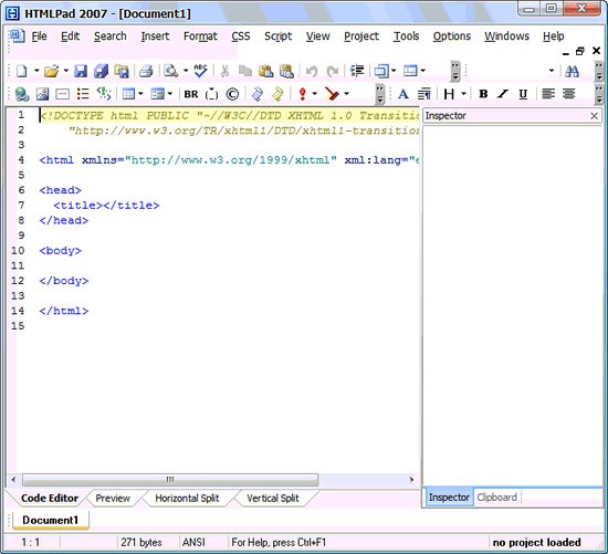 HTMLPAD(HTML编辑器) v16.0.0.220官方版
