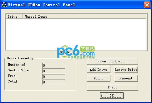 Virtual CD-ROM Control Panel