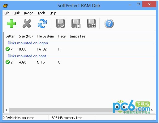 SoftPerfect RAM Disk(创建虚拟内存盘) v4.1.0免费版