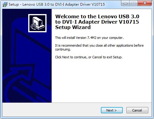 联想usb3.0转DVI/VGA驱动 v1071 官方版