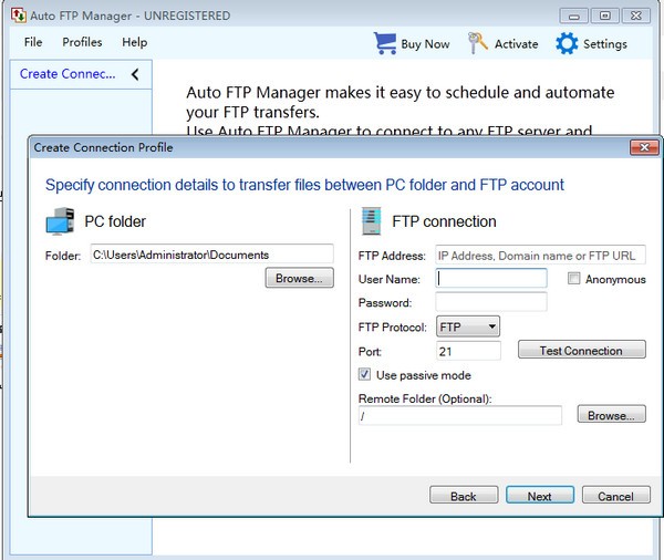 FTP工具(Auto FTP Manager) v7.1.0.0官方版