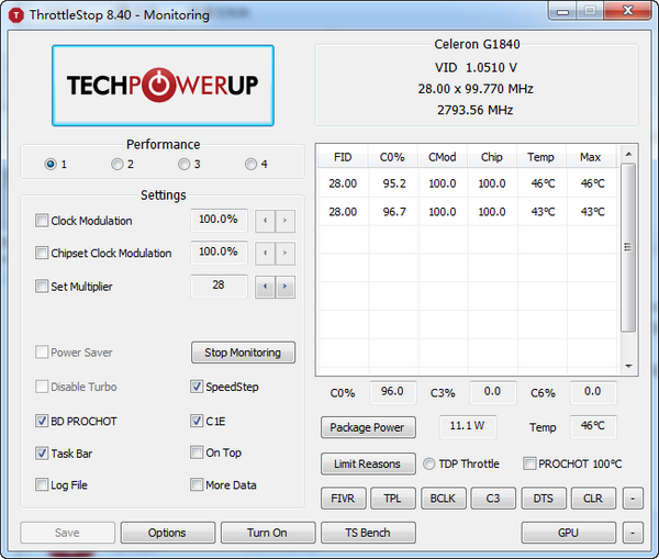 ThrottleStop(CPU性能监视和修改工具) v8.4免费版